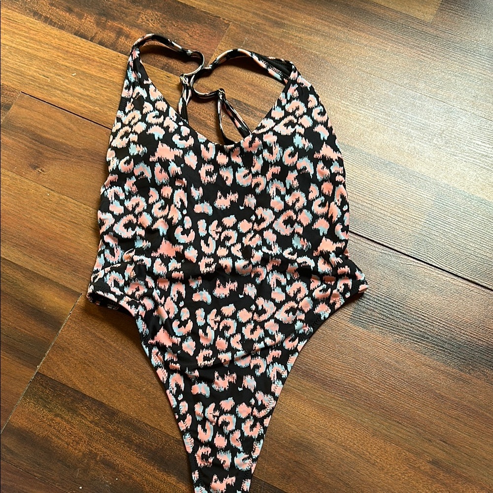 Ocean blues high cut one piece